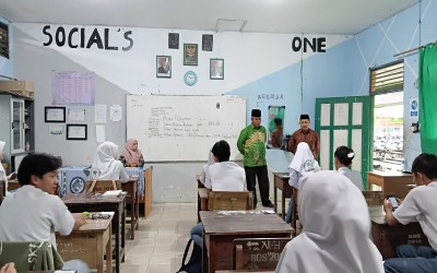 Pengawas Madrasah Monitoring Ujian Madrasah Berbasis Android di MAN 1 HST